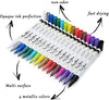 ACRYLICO SET OF 16 COLORS ACRYLIC PAINT PENS- EXTRA FINE TIP - Acrylico-Markers